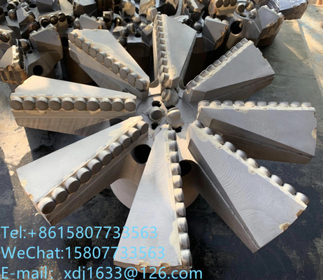 Bit Drag PDC Penambangan Batubara dengan Sertifikat ISO berdiameter 75mm 94mm 101mm
