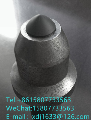 Picks Penambangan Batubara PDC dengan Diameter 22mm 25mm 30mm ISO 9001