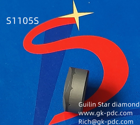PDC Bersertifikat ISO9001 Menyisipkan Berlian Polikristalin Compact Untuk Mata Bor Jangkar
