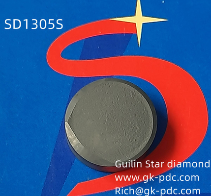 Sisipan PDC berbentuk buah persik SD1305 Untuk Mata Bor Jangkar 30mm 32mm