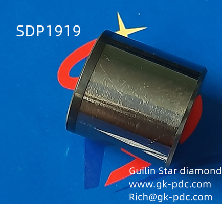 19mm Tinggi Berlian Polikristalin Kompak Diameter 19.05mm Untuk Pengeboran Gas Minyak