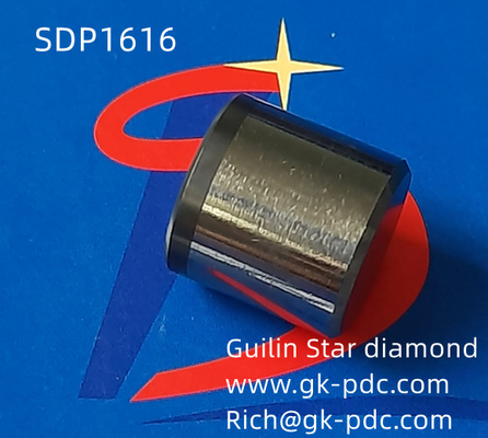 Pemotong Berlian Polikristalin Diameter 19,05mm, Sisipan PDC Untuk Pengeboran Gas Minyak