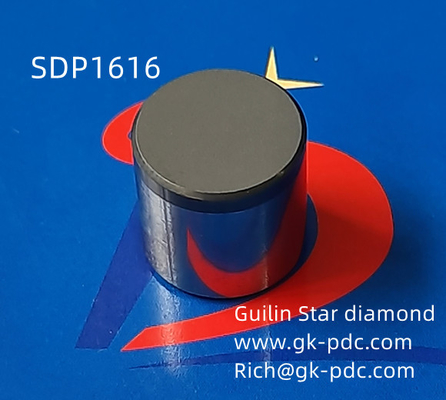 Pemotong Berlian Polikristalin Diameter 19,05mm, Sisipan PDC Untuk Pengeboran Gas Minyak