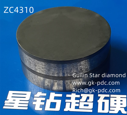42.6mm Diameter PDC Berlian Polikristalin Kompak ISO9001 Sertifikat