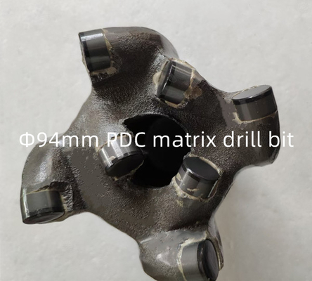 94mm Tubuh Matriks Mata Bor PDC Untuk Pengeboran Batu Abrasive yang Rusak Keras