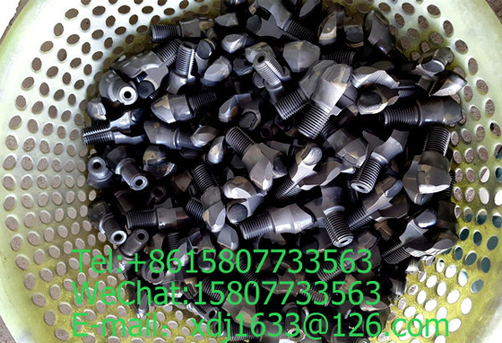 28mm PDC Anchor Drill Bits ISO9001 dengan 2 Sayap Untuk Penambangan Batubara