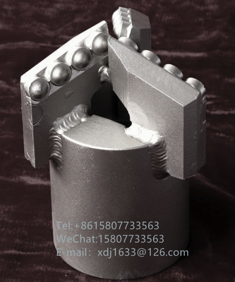 pengeboran geologi PDC Drag Bit 96mm Diameter OEM ODM