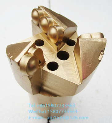 pengeboran geologi PDC Drag Bit 96mm Diameter OEM ODM