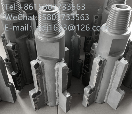 Tahan lama tipe seret Steel Body PDC Bits 331mm untuk pengeboran sumur air