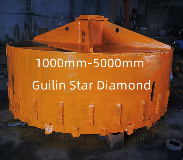 1000mm 5000mm PDC Coring Bit ISO9001 untuk eksplorasi geologi